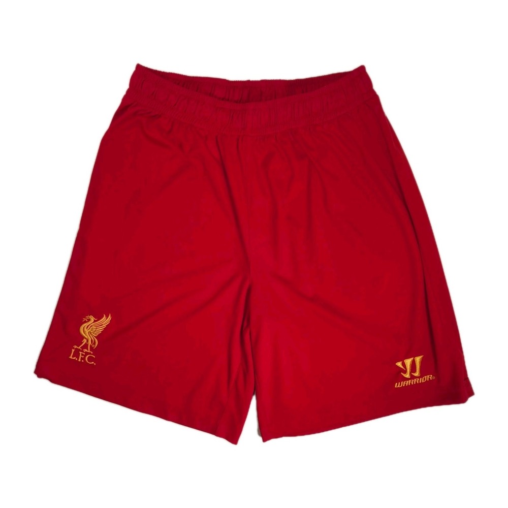 Liverpool Warriors Home Shorts Red Mens Large 8.5 Inseam Soccer Futbol World Cup